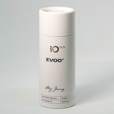 iO Youth – EVOO+ in zylindrischer Verpackung
