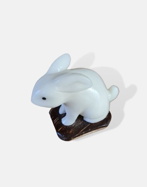 Tagua Bunny Floppy Ears Figurine