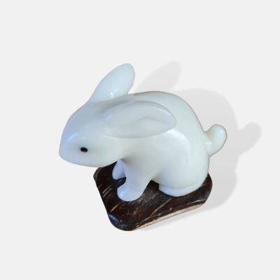 Tagua Bunny Floppy Ears Figurine