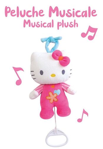 BABY Hello Kitty 19 cm peluche musicale 1