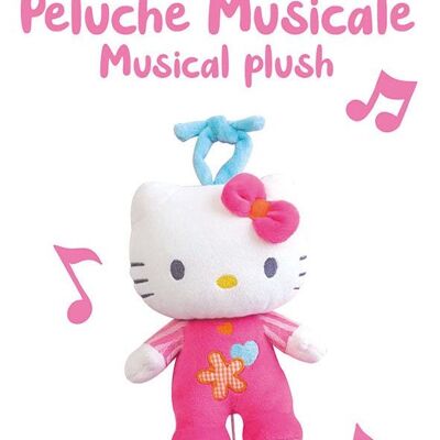 BABY Peluche musicale Hello Kitty 19 cm