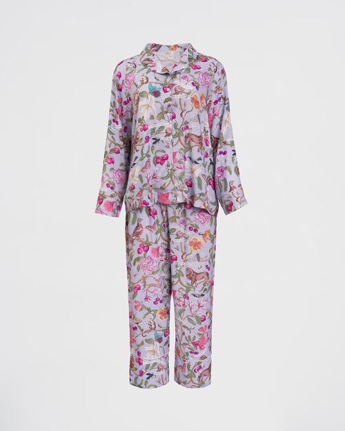 Tree of Life Vintage Blue Long Pyjamas