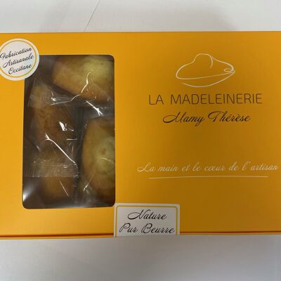 box of 12 madeleines tradition Nature pure butter