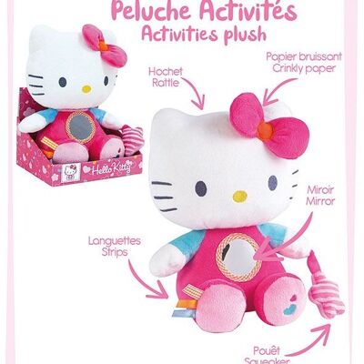 BABY Hello Kitty soft toy activities 23 cm