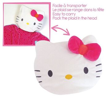 BABY Hello Kitty plaid pliable et transportable 1