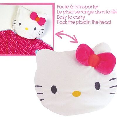 BABY Hello Kitty foldable and transportable blanket