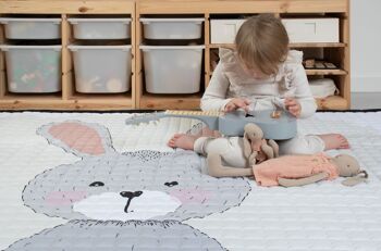 Love by Lily - Grand tapis de jeu - Lapin - Taille ville 6