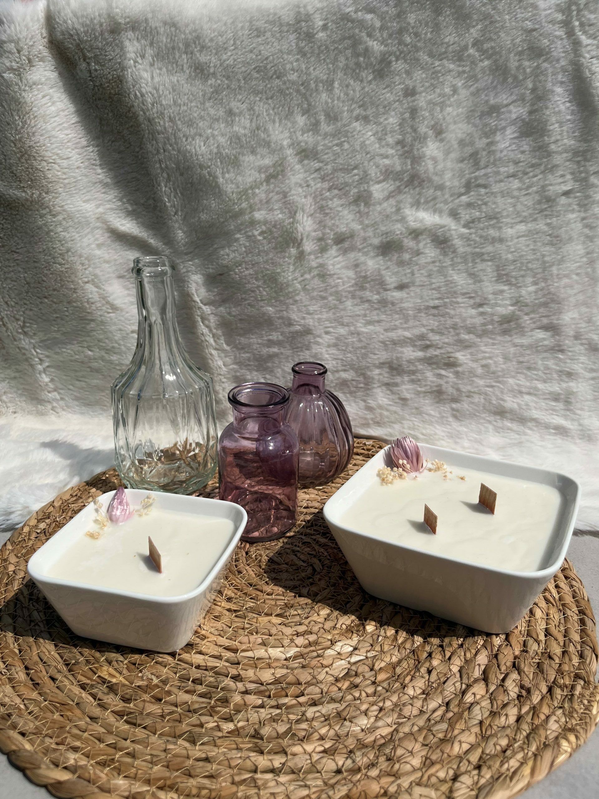 Vela de fresa salvaje