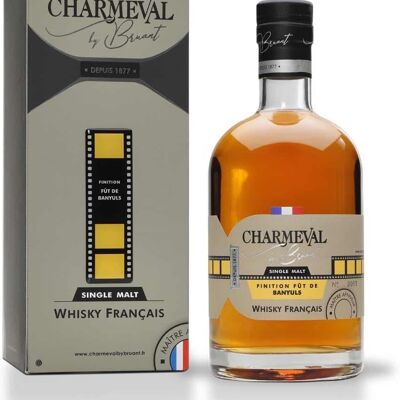 Charmeval by Bruant - botte Banyuls - whisky francese