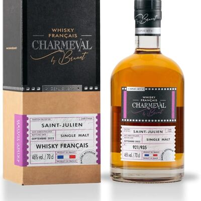 Charmeval by Bruant - fût de Saint-Julien - Whisky français