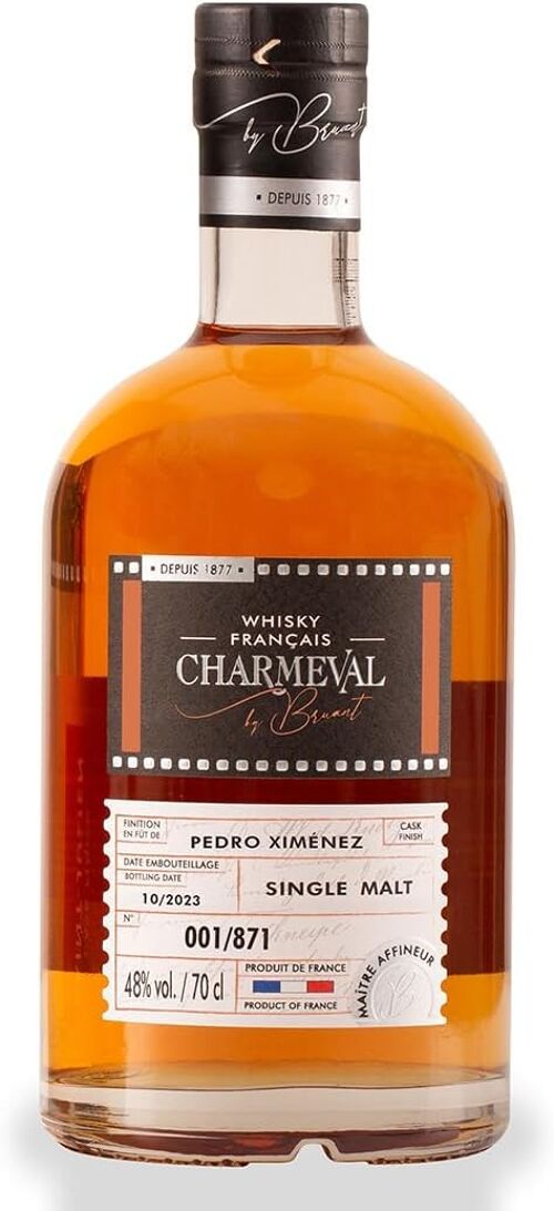Charmeval by Bruant - fût de Pedro Ximenez - Whisky français