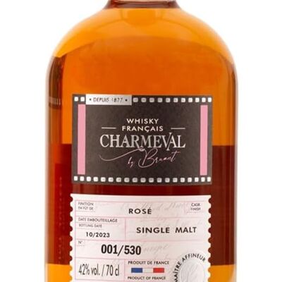 Charmeval de Bruant - Rosé barrica - whisky francés