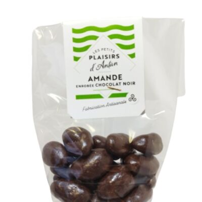 dark chocolate almond 80g bag