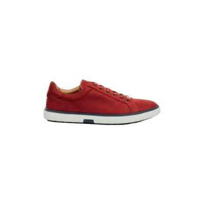 SNEAKER IN PELLE TRAFORATA-LS7612A