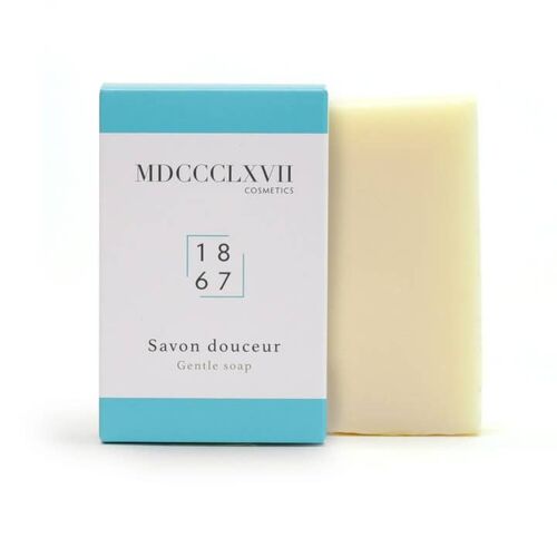 Savon douceur solide beurre de karité et huile d'olive - 100 Gr