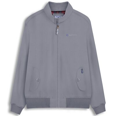 Spritzwasserbeständiges Harrington-Grau