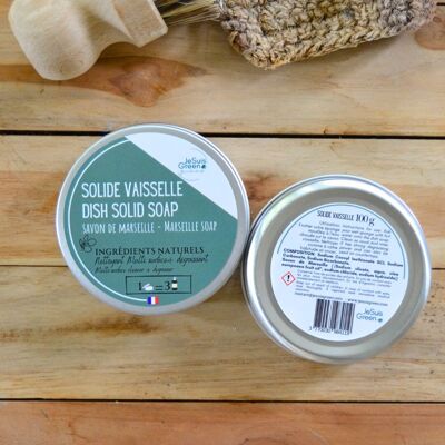 Savon de Marseille Dish Soap - Refillable - 100 g - Without essential oils