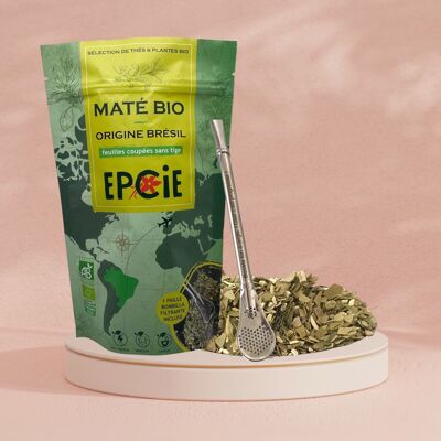 Organic Mate KIT 200g + 1 filter straw spoon (free)