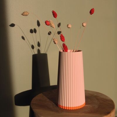 Poppy decorative vase