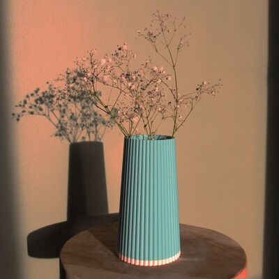 Poppy decorative vase