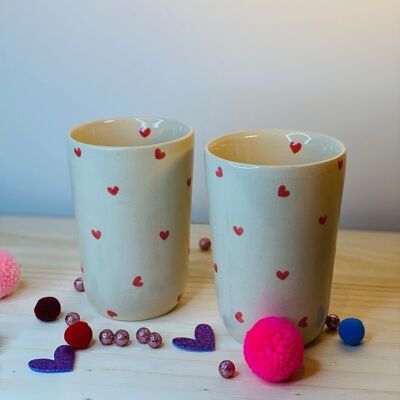 Ich liebe dich Tasse – Pink