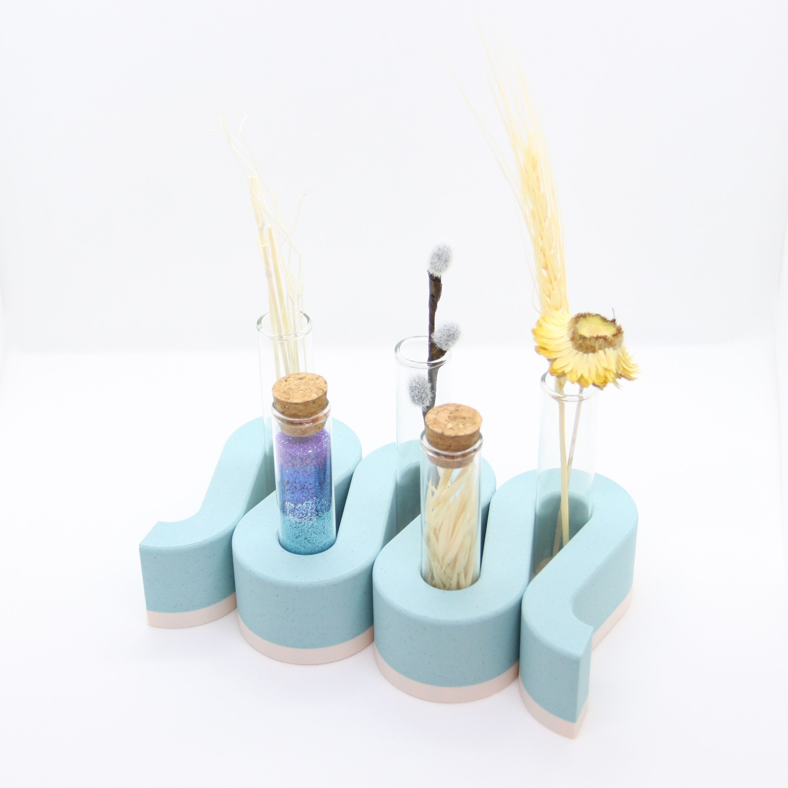 Soliflore 5 tubi Papavero Blu