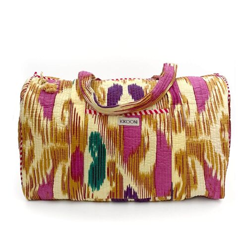 handgemachte Baumwolltasche  "HAPPY IKAT"