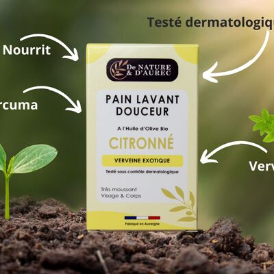 PAIN LAVANT DOUCEUR – CITRONNÉ