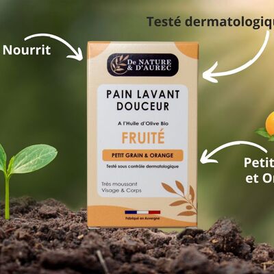 PAIN LAVANT DOUCEUR – FRUITÉ