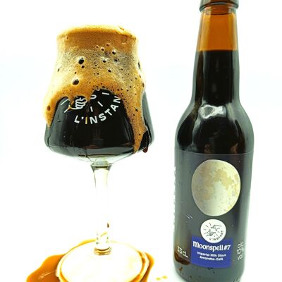 Cerveza 33cl - Moonspell #7 - Imperial Milk Stout Café-Amaretto 10%