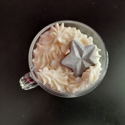 Moon eclipse scented cup candle