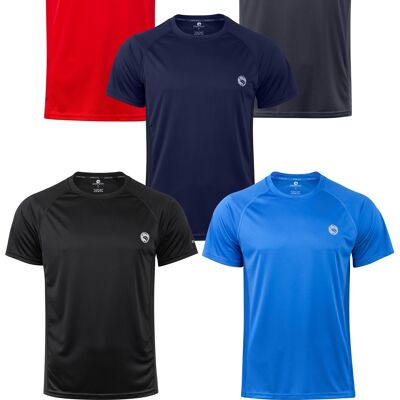 Camiseta deportiva Stark Soul® Performance con inserciones de MESH en un solo paquete
