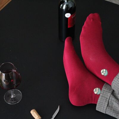 Chaussettes vin - Vigneron
