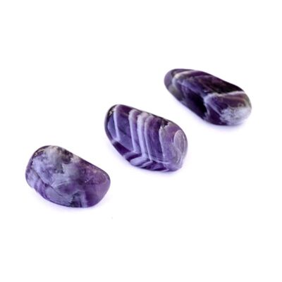 Lot of 3 Ribboned Amethyst