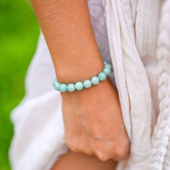 Bracelet en Amazonite AAA 10mm 2