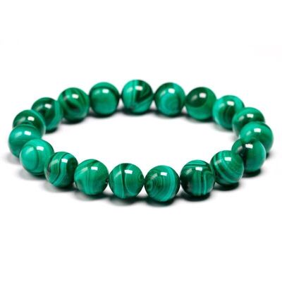 Bracelet Malachite 10mm