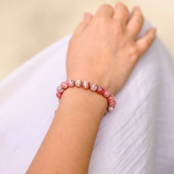 Bracelet Rhodochrosite 1