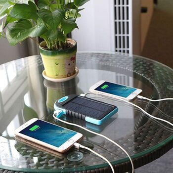 SOLAR CHARGER : Chargeur Solaire Portable Multifonctions 9