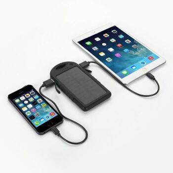SOLAR CHARGER : Chargeur Solaire Portable Multifonctions 14