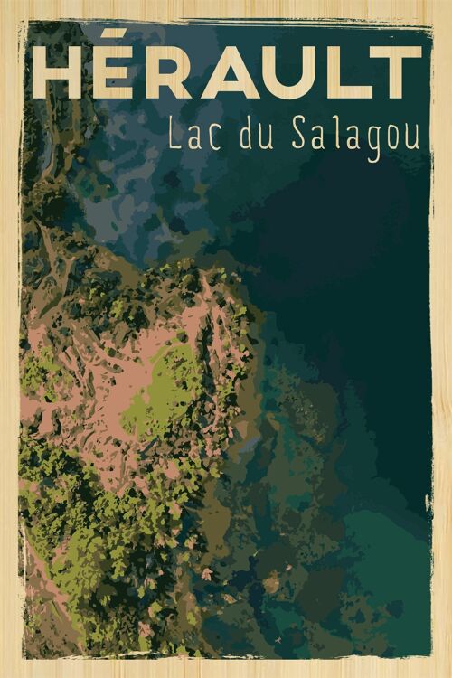 Carte postale en bamboo - TK0330 - Régions de France > Languedoc-Roussillon > Hérault, Régions de France > Languedoc-Roussillon, Régions de France