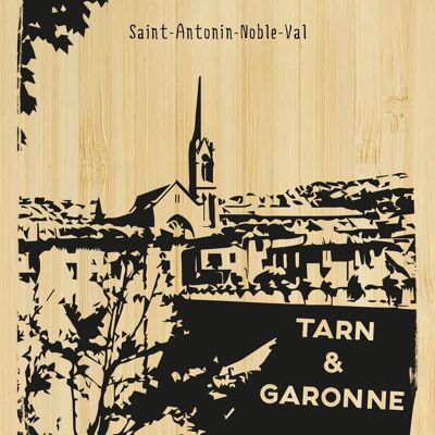 Cartolina di bambù - TK0368 - Regioni della Francia > Midi-Pirenei, Regioni della Francia, Regioni della Francia > Midi-Pirenei > Tarn et Garonne