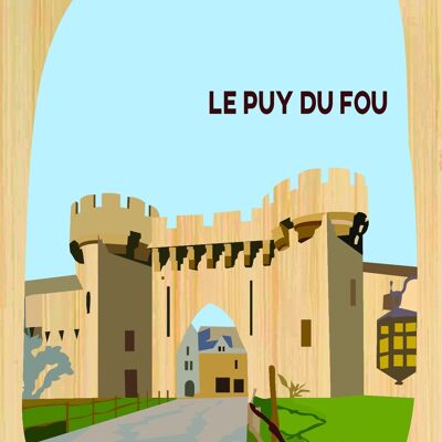 Bambuspostkarte - CM0380 - Regionen Frankreichs > Pays de la Loire, Regionen Frankreichs, Regionen Frankreichs > Pays de la Loire > Vendée