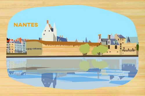 Carte postale en bamboo - CM0389 - Régions de France > Pays de la Loire > Loire Atlantique, Régions de France > Pays de la Loire, Régions de France