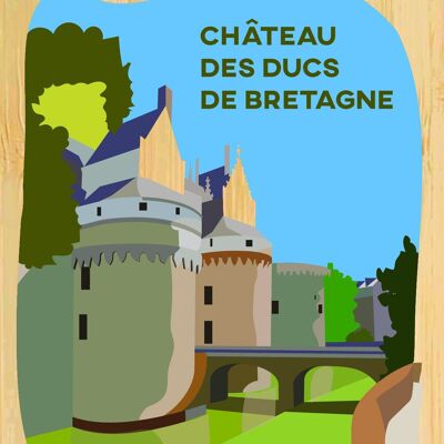 Carte postale en bamboo - CM0394 - Régions de France > Pays de la Loire > Loire Atlantique, Régions de France > Pays de la Loire, Régions de France