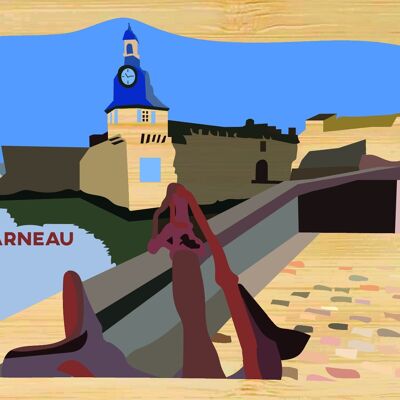 Bambuspostkarte - CM0398 - Regionen Frankreichs > Bretagne, Regionen Frankreichs > Bretagne > Finistère, Regionen Frankreichs