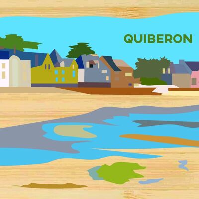 Bambuspostkarte - CM0420 - Regionen Frankreichs > Bretagne, Regionen Frankreichs > Bretagne > Morbihan, Regionen Frankreichs