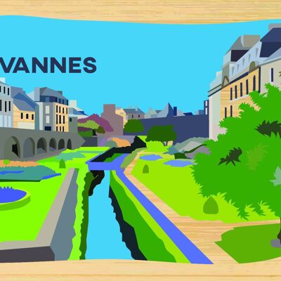 Bambuspostkarte - CM0429 - Regionen Frankreichs > Bretagne, Regionen Frankreichs > Bretagne > Morbihan, Regionen Frankreichs