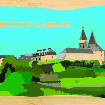 Carte postale en bamboo - CM0444 - Régions de France > Limousin > Creuse, Régions de France > Limousin, Régions de France