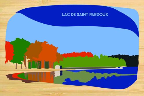 Carte postale en bamboo - CM0453 - Régions de France > Limousin > Haute Vienne, Régions de France > Limousin, Régions de France