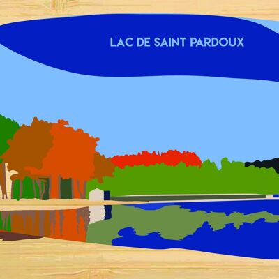 Cartolina di bambù - CM0453 - Regioni della Francia > Limosino > Haute Vienne, Regioni della Francia > Limosino, Regioni della Francia